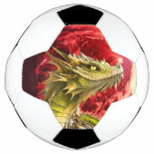 Draak op Bloody Moon Voetbal (Voorkant)