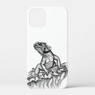 Draak op de rots iPhone 12 mini hoesje
