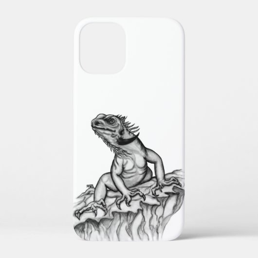 Draak op de rots Case-Mate iPhone case (Achterkant)