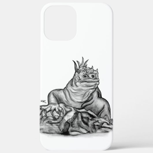 Draak op de rots Case-Mate iPhone case (Achterkant)