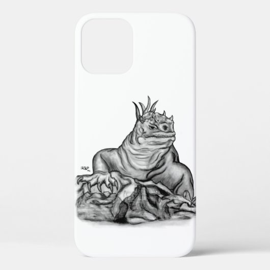 Draak op de rots Case-Mate iPhone case (Achterkant)