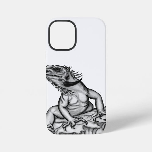 Draak op de Rots iPhone Hoesje (Achterkant)