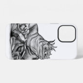 Draak op de Rots iPhone Hoesje (Achterkant horizontaal)