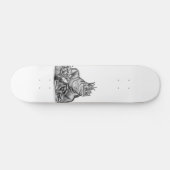 Draak op de rots skateboard (Horizontaal)