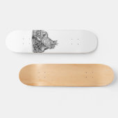 Draak op de rots skateboard (Horizontaal)