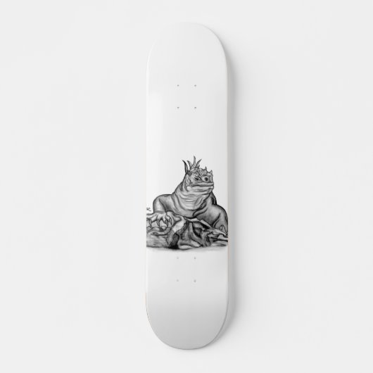 Draak op de rots skateboard (Voorkant)