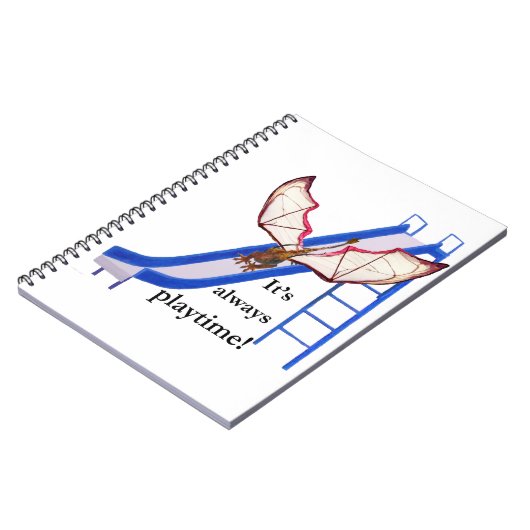 Draak op dia notitieboek (Linkerzijde)