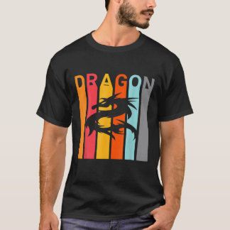 Draak op je kool t-shirt