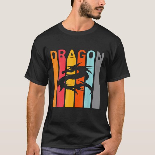 Draak op je kool t-shirt (Voorkant)