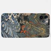 Draak op Zee Japanse kunst Case-Mate iPhone Case (Achterkant (horizontaal))