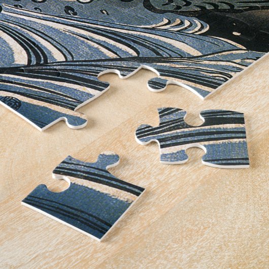 Draak op Zee Legpuzzel (Zijkant)