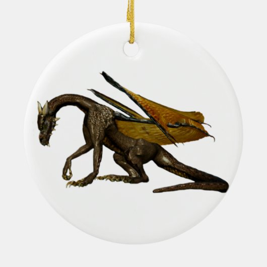 Draak Ornament (Achterkant)