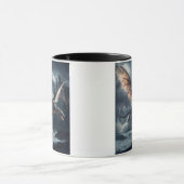 Draak over het kasteel. mok (Midden)