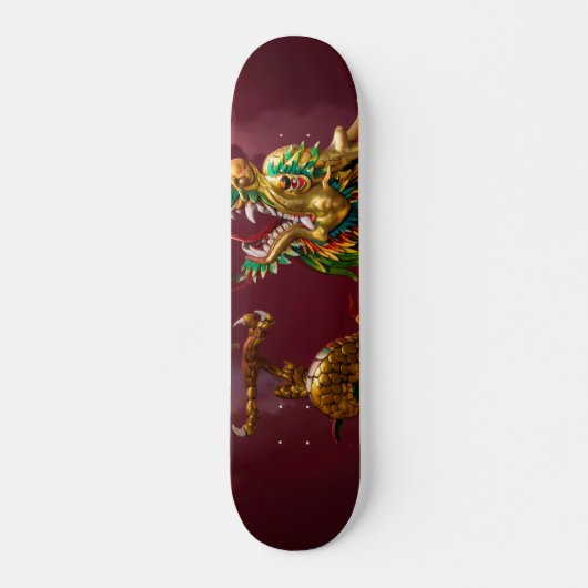 draak persoonlijk skateboard (Voorkant)