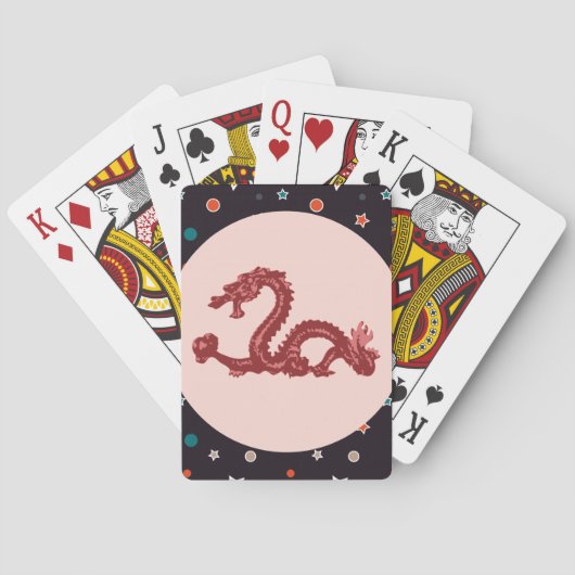 Draak Pokerkaarten (Achterkant)