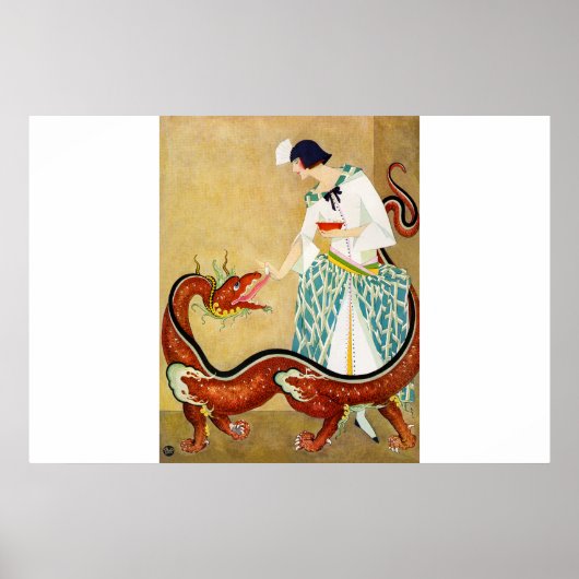 draak poster (Voorkant)