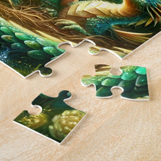 draak puzzel (Zijkant)