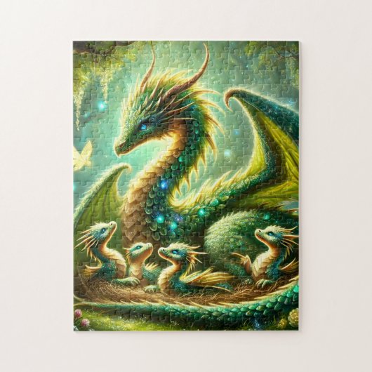 draak puzzel (Verticaal)