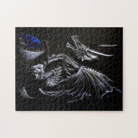 Draak Puzzel (Horizontaal)