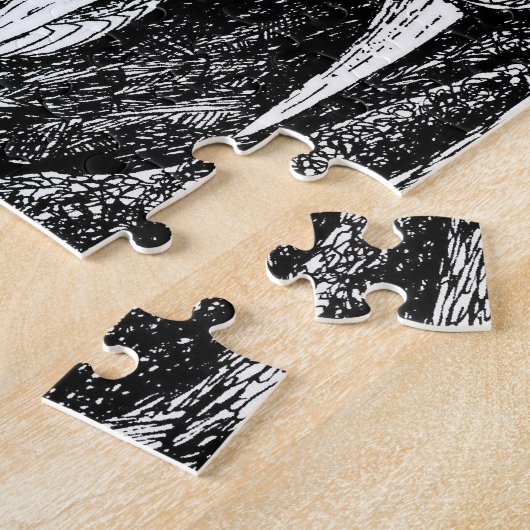 Draak puzzel legpuzzel (Zijkant)