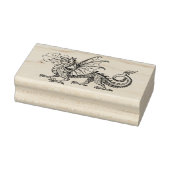  draak rubberstempel (Stempel)