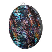 Draak schaalt Dartboard Dartbord (Voorkant Rechts)