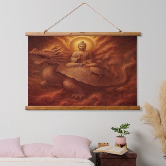 Draak Schildpad Hangend Wandkleed (Slaapkamer)