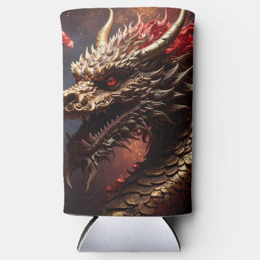 draak seltzer blikjeskoeler (Voorkant)