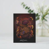 Draak (Signature Design) Briefkaart (Staand voorkant)