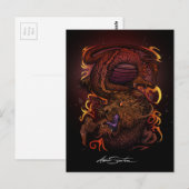 Draak (Signature Design) Briefkaart (Voorkant / Achterkant)