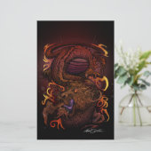 Draak (Signature Design) Briefpapier (Staand voorkant)