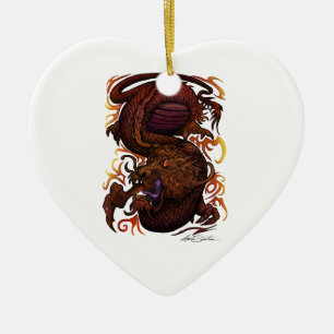 Draak (Signature Design) Keramisch Ornament