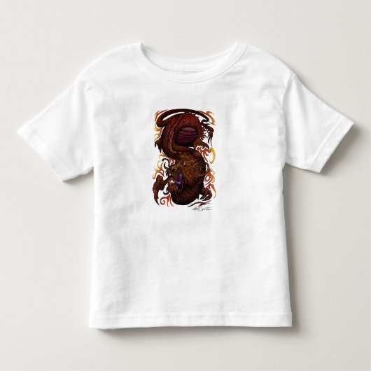 Draak (Signature Design) Kinder Shirts (Voorkant)