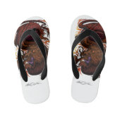 Draak (Signature Design) Kinder Teenslippers (Voetbed)