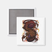 Draak (Signature Design) Magneet (Voorkant / Achterkant)