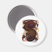 Draak (Signature Design) Magneet (Voorkant / Achterkant)