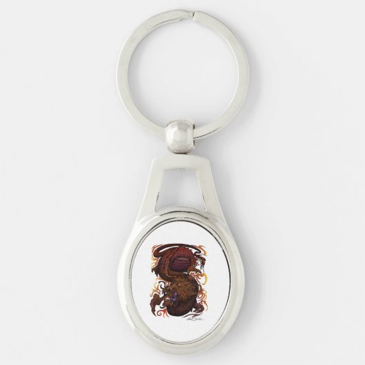 Draak (Signature Design) Sleutelhanger (Voorkant)