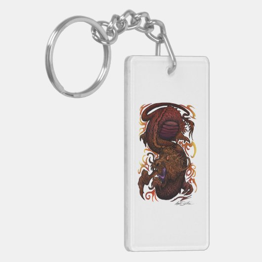 Draak (Signature Design) Sleutelhanger (Voorkant Links)