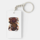 Draak (Signature Design) Sleutelhanger (achterkant)