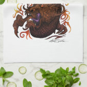Draak (Signature Design) Theedoek (Gevouwen)