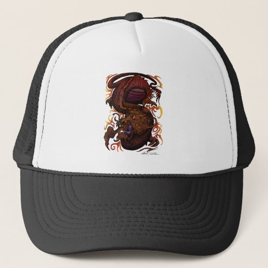 Draak (Signature Design) Trucker Pet (Voorkant)