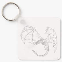 Draak Sleutelhanger