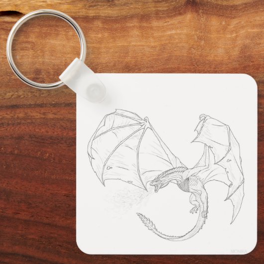 Draak Sleutelhanger (Voorkant)
