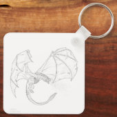 Draak Sleutelhanger (Achterkant)