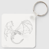Draak Sleutelhanger (Achterkant)