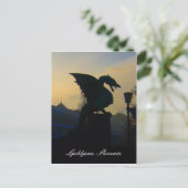 draak slovenia briefkaart (Staand voorkant)