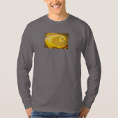 draak staart gouden kleur T-Shirt (Voorkant)