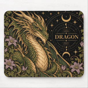 Draak, Starlit Tarot Kunst Muismat