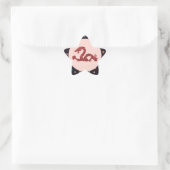 Draak Ster Sticker (Tas)