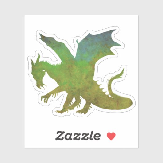  draak sticker (Vel)